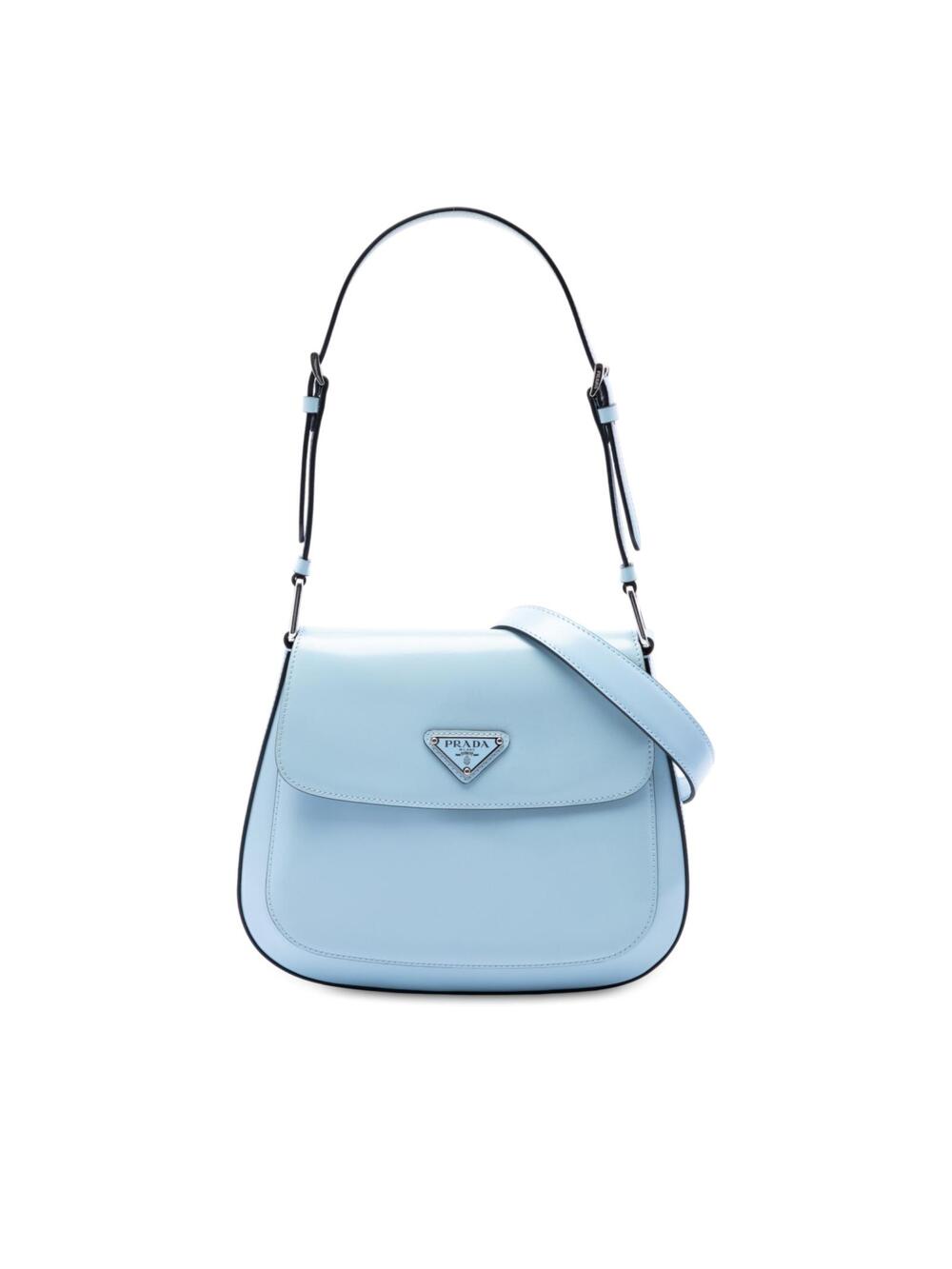 Prada Medium Spazzolato Leather Cleo #375300P12B